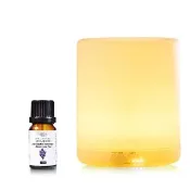 【Warm】超音波水氧機W-150Y暖黃燈(買就送澳洲精油10mlx1瓶/薰香機/加濕器/香氛機/擴香機/負離子)