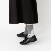 【日本大阪 French Bull_不可能這麼好奇小白兔】日本製 日本襪子 設計女襪 薄襪 棉襪 襪子 官方正品現貨在台