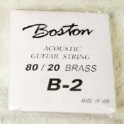 【恩心樂器】BOSTON 民謠吉他單弦 第二弦/B弦 美國製造D'Addario弦 在台包裝