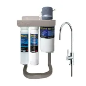淨園淨水居家生活館 [全省免費安裝] 3M S201 超微密淨水器 ★精美銀色腳架 (3M PP+樹脂+S201三道式)