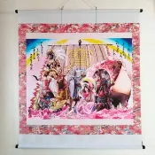 七福神寶船掛布 / 75×90公分大尺寸掛軸