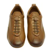 【BreezeOnline 微風精品線上】dunhill Davies渲染小牛皮運動鞋(褐色)