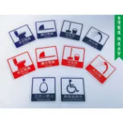 現貨 隔日到貨 廁所標示牌 廁所門牌 台灣製造 快速出貨 壓克力標示 坐式馬桶 蹲式馬桶 淋浴間 掃具間 工具間
