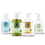 (店+)【Mimare法國密碼】 三入組合價 (可任選：奧勒岡精油洗髮沐浴露、蜂蜜蘆薈潤膚乳、柔順彈力潤絲精、保濕潔顏潔手慕斯)