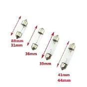 室內燈泡 12V  10W 燈泡 雙頭尖燈泡 鹵素燈泡 琥珀黃燈 雙尖燈泡