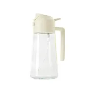 (店+)台灣現貨 噴倒兩用 油壺 470ml 噴油瓶 玻璃油壺 油罐 噴霧瓶 油瓶 玻璃油瓶 調味瓶 醬油瓶 醬油罐 星星小舖