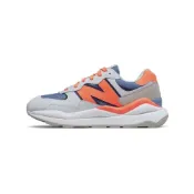 (店+)【NEW BALANCE】W5740SD NB 5740 翻毛皮 拼色舒適 低幫 生活休閒鞋 女款 灰橙
