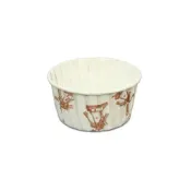 (店+)嚴選SHOP 50入 不含蓋 140cc 6.5*4.0cm 捲口杯 馬芬杯 杯子蛋糕 不需烤模  F6540