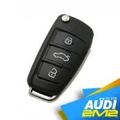 【2M2】2017 AUDI Q2 奧迪汽車 摺疊免鑰匙請動鑰匙 全智能 啟動 晶片鑰匙複製 新增複製 拷貝