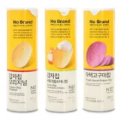 韓國必買 No Brand 洋芋片  超熱門商品  紫薯片/奶焗洋蔥/原味  三大熱門口味可選 現貨在台  160g/罐