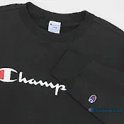 Champion Basic Logo 經典款大學Tee 黑色