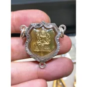 -(下標前請先詢問1)泰國當紅最有名的四面神名師 龍婆禪南 2560 盾形小模四面神【夢幻佛牌】