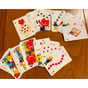 『現貨』日本 正品 巧連智 巧虎 英文 學習 撲克牌 紙牌 副克牌 認識 數字 遊戲 桌遊 玩具 過年 玩牌 JAL限定