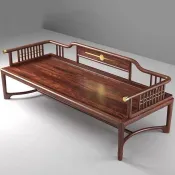 【運運精品】实木沙发 沙發 中式沙發 日式沙發 木沙發 貴妃榻 沙發組閤 實木羅漢床新中式小戶沙發茶桌椅組合禪意貴妃榻躺