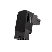 EZDIY-FAB 盾系列 反向 RVS 90度 8pin 轉接頭 黑/白/紅/紫 鋁散熱片 GPU 電源轉接器