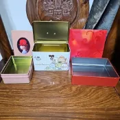 角落小夥伴 高帽子 喜饌 鉅記 奇華 空鐵盒