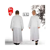(店+)弘喧 功夫裝 道士服 透氣 道衣 漢服 道袍 禮衣 法衣 道服 道教 長袍 法事 法會 誦經 太極 道家
