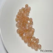 ［現貨實拍］天然6A金沙橙月光 5/6/8/10mm散珠 單珠 天然水晶 金太陽石 橙月光