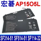 筆電達人 ACER AP15O5L 原廠規格 電池 AP15O3K SF314-51 Swift5 SF514-51 N16C3 Aspire S13 S5-371 S5-371T Chromebook R13 CB5-312T N16Q10