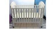 SWEET BABY可愛象嬰兒床大型床(白色)(是床不是嬰兒推車唷)(也可以買來給毛小孩用)