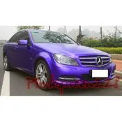 小膜女【消光金屬紫】車身貼膜  德國進口 導氣槽 消光 電鍍膜 冰膜 改色