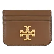 【TORY BURCH】簡約金屬T字LOGO信用卡證件名片隨身卡(藍)