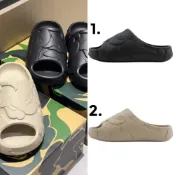 (店+)A BATHING APE BAPE SLIDE CAMO 拖鞋 休閒 潮牌 猿人 迷彩 日本品牌