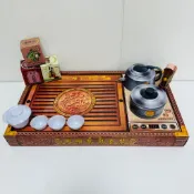 【古德】紙紮茶具組 往生用品 / 清明 掃墓 祖先 / 紙紮 / 重陽 / 金紙 拜拜