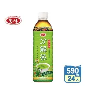 【生活市集】【愛之味】分解茶日式綠茶590ml (24入/箱)