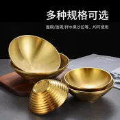 可開發票💖 304不銹鋼泡麵碗商用拉麵碗螺螄粉碗隔熱湯碗大號麻辣燙碗斗笠碗