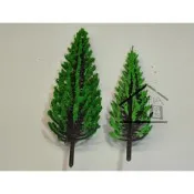 ◆SOFIAの樂園◆ 模型造景用 微景觀 聖誕樹 松伯模型樹 11.5cm&15cm(亮綠)
