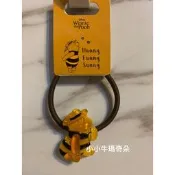 ~小小牛瑪奇朵~日本迪士尼八月蜂蜜月小熊維尼winnie the pooh蜜蜂維尼造型髮束