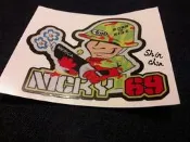 NICKY HAYDEN 迷彩貼 ARAI RR5 肯塔基小子 69