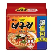 韓國 農心 香辣 海鮮烏龍麵 (5入超值包) 包裝隨機出貨 烏龍麵 泡麵 農心泡麵 韓國泡麵 【小三美日】D045464