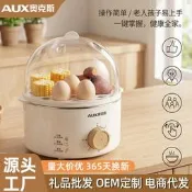 【咕嘎優選】奧克斯煮蛋蒸蛋器家用宿舍小型多功能迷你電蒸鍋煮雞蛋神器烹飪機