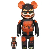 BE@RBRICK ゴジラVSデストロイア版 ゴジラ 哥吉拉 100％ & 400％  紅蓮 哥吉拉 