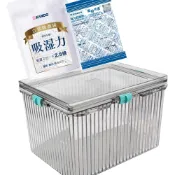 (店+)【Kamera 佳美能】🛒🔥 防潮箱＋乾燥劑＋除濕袋 超值組 相機 鏡頭 電子產品 衣櫃 鞋櫃 吸濕 防霉 除濕