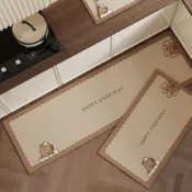 (店+)易清潔廚房地毯 可愛風地墊 高級感硅藻泥地墊 耐髒易打理地墊 廚房長條腳墊 廚房地墊 吸水防滑地墊