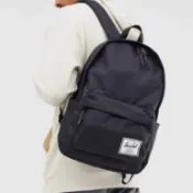 Herschel Supply Classic 特大 XL 黑色 全黑 帆布 放水壺 筆電夾層 後背包 書包 出國 現貨