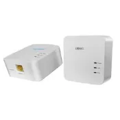 西瑞聯有線加無線千兆電力貓套裝無線路由器IPTV專用有線一對wifi擴展器電力線適配器家用wifi信號擴大器全新