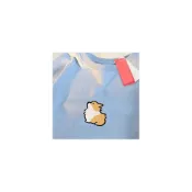 (店+)S~XL 左胸 FU~柯基 純棉 短T 情侶T【Y0945】MIT 情侶裝 快速出貨 短袖T恤 加大尺碼 短袖 團體服