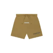 (店+)FOG-FW21-074 Fear of God Essentials FW21 徽標Logo字母印花系帶短褲 兒童款