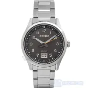 SEIKO 精工 SUR569P1手錶 黑面 藍寶石鏡面 大日期 數字刻度 石英錶 男錶【澄緻精品】