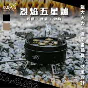 山水 KUSA 戶外烈焰五星爐 高山爐 瓦斯爐 KA-CM66 / 專用IGT單位桌板【露營狼】