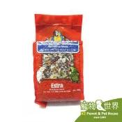 【超新鮮現貨】《寵物鳥世界》藍亞仕 中大型鸚鵡日糧(紅)2KG (全新氮氣真空包裝) LY003