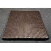 【名佳利家具生活館】咖啡色編織皮坐墊 56x56x5cm 沙發座墊 合成皮+聚合棉 編織皮椅墊 和室墊 購滿10片免運費
