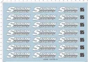 汽車模型 1:24 Spoon Sports 改裝車(街車貼).專用水貼【63236B】