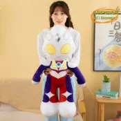吉宅良品 【優選】奧特曼毛絨玩具賽羅公仔迪迦大玩偶兒童安撫娃娃睡覺抱枕男孩禮物