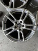 阿傑原廠鋁圈19吋5孔130TAYCAN PANAMERA保時捷CAYMAN凱燕前後配 AUDI Q7 VWTourag