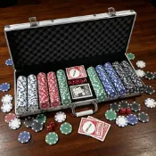 [臺灣出貨免運】籌碼幣套裝棋牌室德州撲克專用碼遊戲代幣積分獎勵幣耐磨籌碼卡片